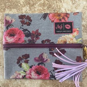 Brand New Floral Makeup Junkie Bag